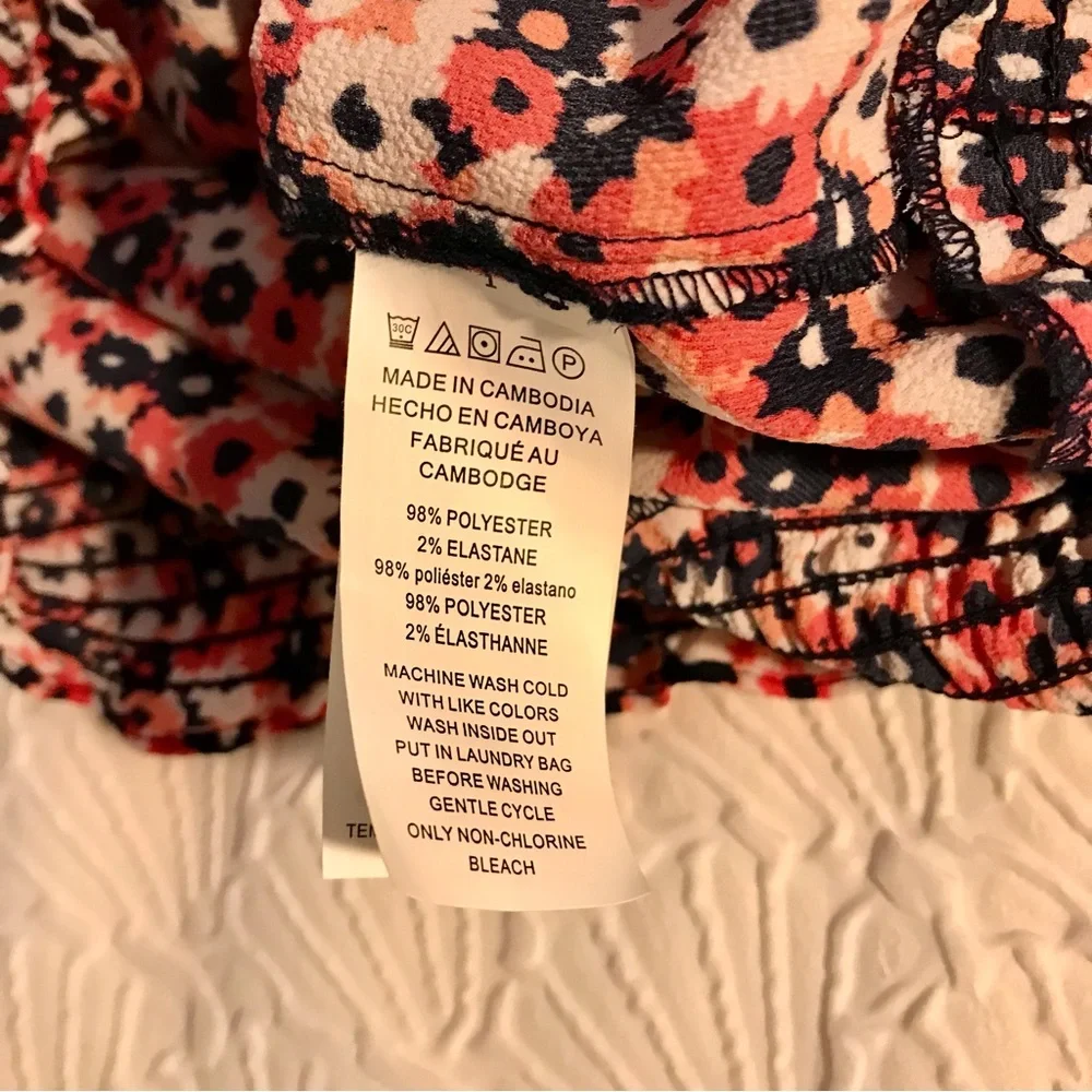 MICHAEL Michael Kors Floral  Women's Top size XL - Picture 7 of 7